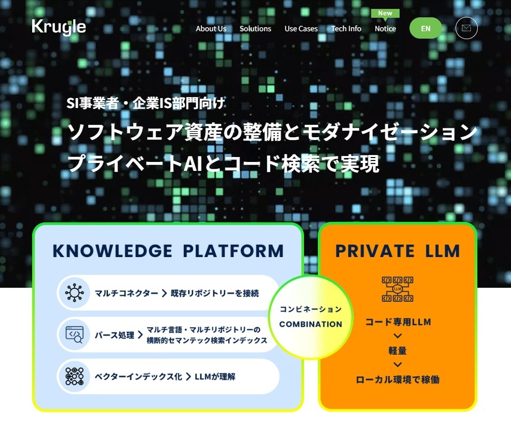 krugleWebサイト